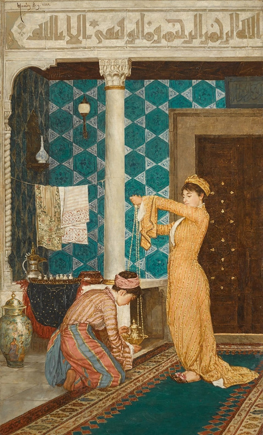 Osman Hamdi Bey'in tablosu 52,5 milyon TL'ye açık artırmada satıldı - Resim : 1