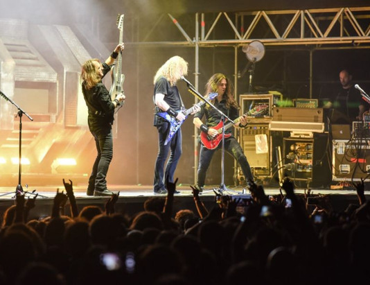 ABD'li metal grubu Megadeth İstanbul'da konser verecek - Resim : 1