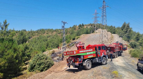 Marmaris'te orman yangını! Ekipler müdahale ediyor - Resim : 1