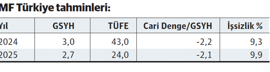 IMF’nin son raporu Türkiye için ne diyor? - Resim : 1