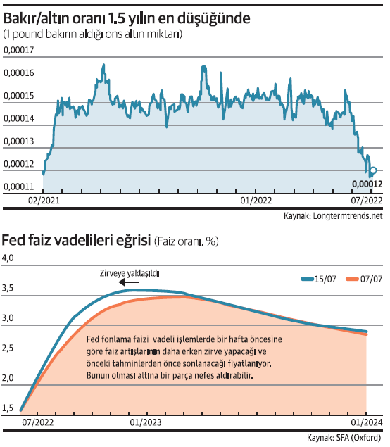 Bakır/altın stagflasyon uyarısı verdi - Resim : 1