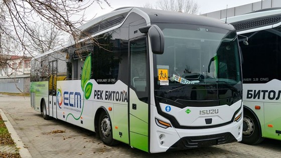 Anadolu Isuzu Kendo'da ilk teslimat Kuzey Makedonya'ya yapıldı