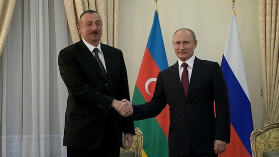 Putin ve Aliyev, Türk-Rus Ortak Gözlem Merkezini görüştü