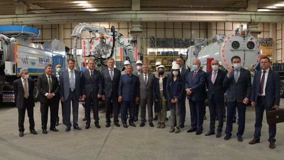 Kamaz’ın kamyonlarını Ankaralı Karba itfaiyeye dönüştürecek