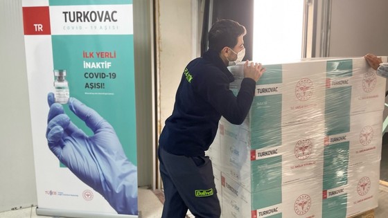 TURKOVAC'ta ilk sevkiyat