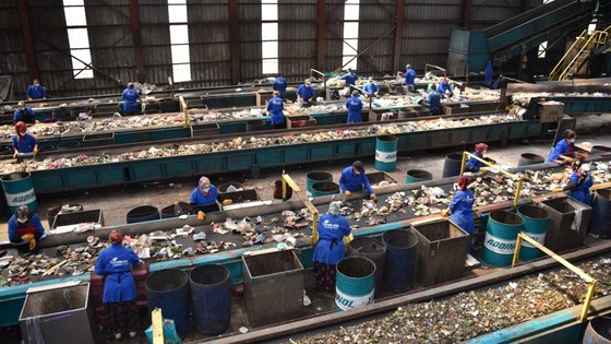 Samsun'da 2 yılda 30 bin ton atık ekonomiye kazandırıldı
