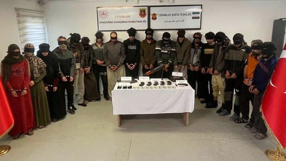 Suriye'de terör operasyonu: 18 kişi yakalandı
