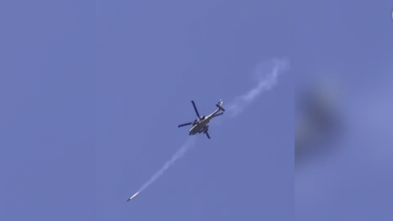 İsrail'den yıllar sonra 'Apache' helikopterle hava saldırısı