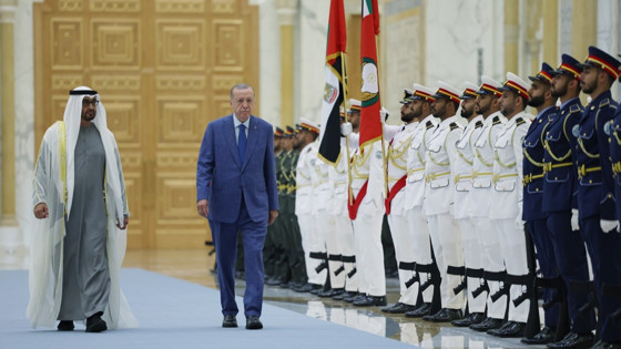 Cumhurbaşkanı Erdoğan BAE'de