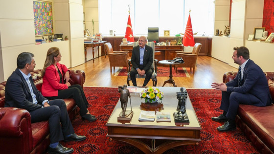 Kılıçdaroğlu, Çerkezoğlu ile görüştü