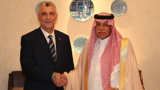 Bakan Bolat, Suudi Arabistan Bakanı Kasabi ile görüştü