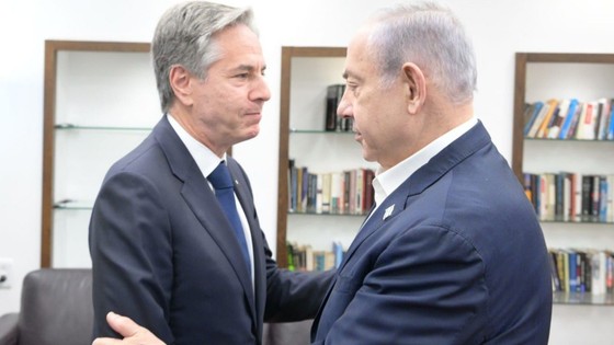 Blinken, İsrail'de Netanyahu ve Savaş Kabinesiyle görüştü