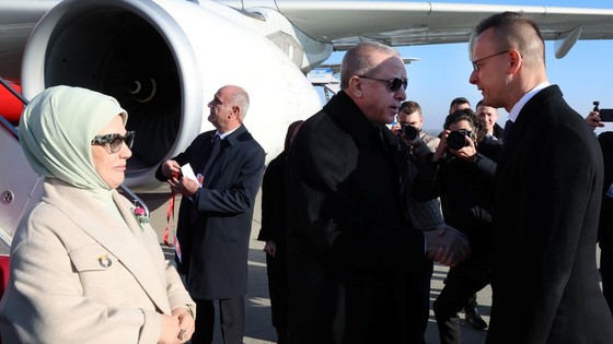 Erdoğan Macaristan'da