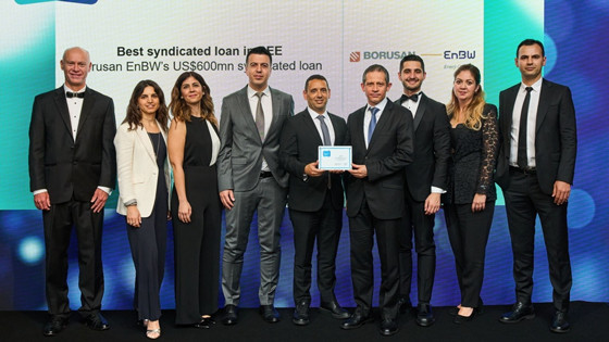 Borusan EnBW Enerji’ye EMEA Finance’tan iki ödül birden 