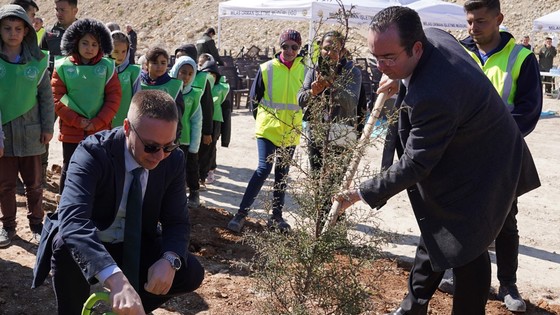 YK Enerji'nin Muğla'daki maden sahasını doğaya geri kazandırma projesinde ilk faz tamamlandı
