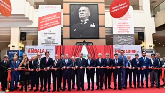 29. Avrasya Ambalaj İstanbul ve 18. Food-Tech Eurasia Fuarları ziyaretçilerini ağırlıyor