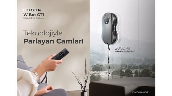 HUSSA Türkiye pazarına girdi ilk tanıttığı ürün cam silme robotu oldu