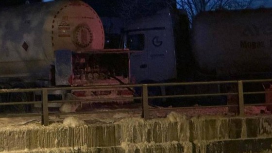 Ankara’da LPG tankeri sızıntısı paniğe neden oldu