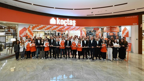 Koçtaş, İstanbul Kartal'daki Anatolium AVM'deki mağazasını yeniledi