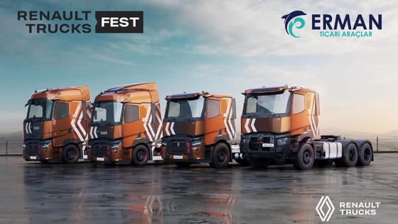 Geleneksel Renault Trucks Fest, yarın Mersin’de!