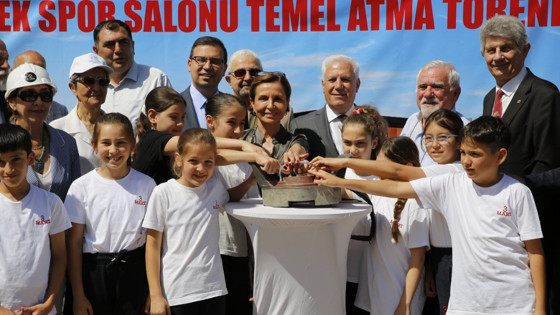ÇEK Spor Salonu’nun temeli atıldı