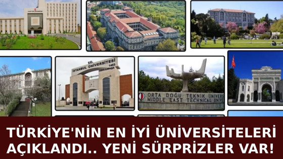 URAP Türk üniversitelerinin sıralamalarını güncelledi; Vakıf üniversitelerine büyük şok...