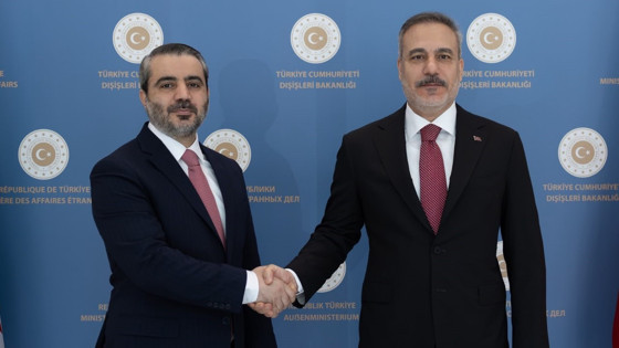 Bakan Fidan, Suriyeli mevkidaşı Şeybani ile görüştü