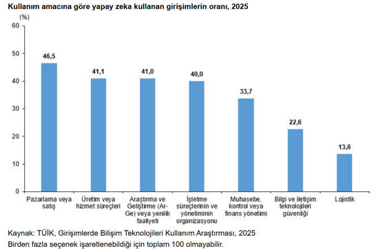 TÜİK ilk kez açıkladı: Türkiye’nin yapay zekâ profili belli oldu - Resim : 3