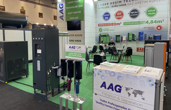 AAG Makina, basınçlı hava sistemlerinde yerli üretimin artmasına öncülük ediyor - Resim : 1
