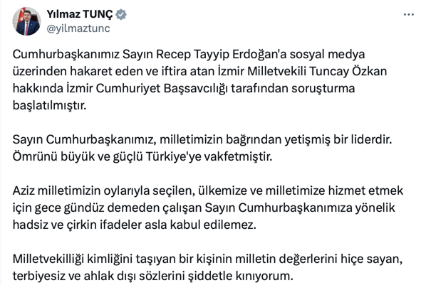 CHP'li Tuncay Özkan hakkında soruşturma başlatıldı - Resim : 1