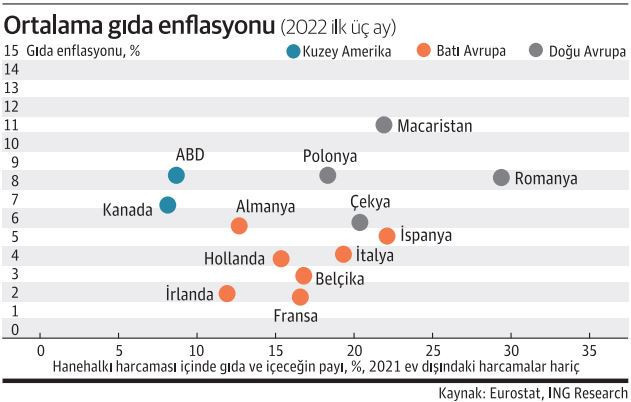 G20’de gıda enflasyonu şampiyonu Türkiye - Resim : 2
