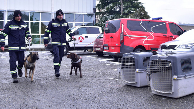 Gürcistan Türkiye'ye arama kurtarma ekibi gönderdi - Resim : 1