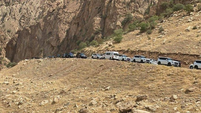 SON DAKİKA... Tarihi gün: Terör örgütü PKK'lı ilk grup silah bıraktı, ilk açıklama geldi! İşte ilk görüntüler - Resim : 16