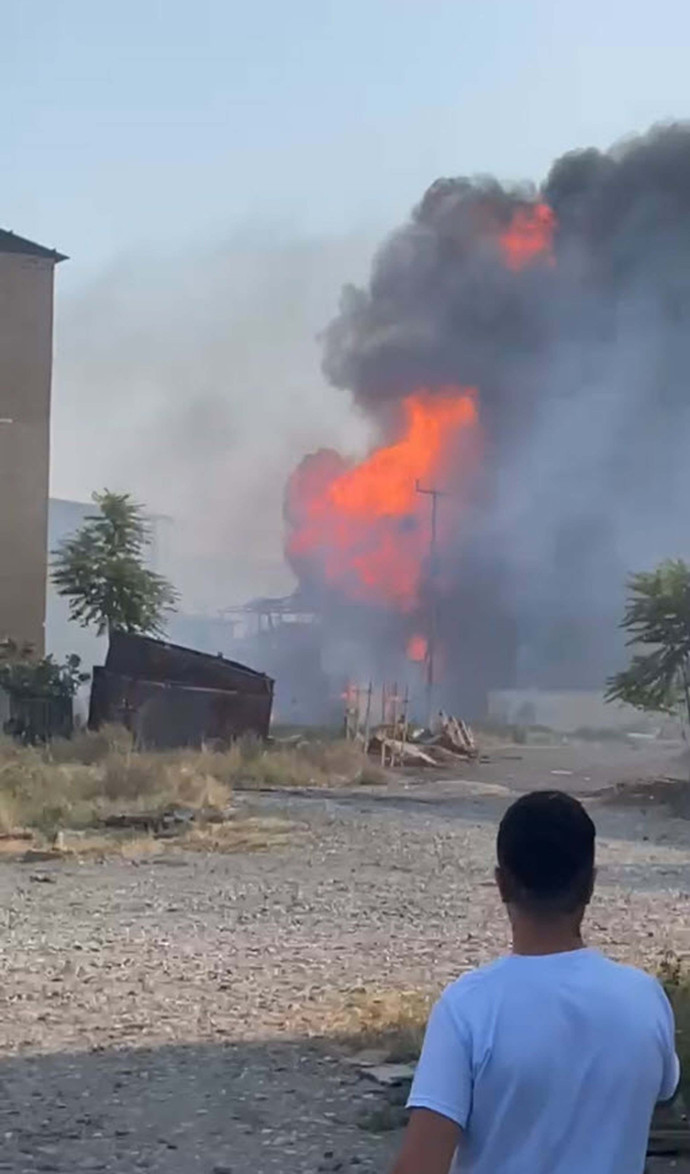 Manisa'da dolum tesisinde patlama: 2 can kaybı - Resim : 1