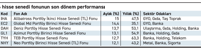 Hisse senedi fonu, tema bazlı mı yoksa aktif yönetim mi? - Resim : 1
