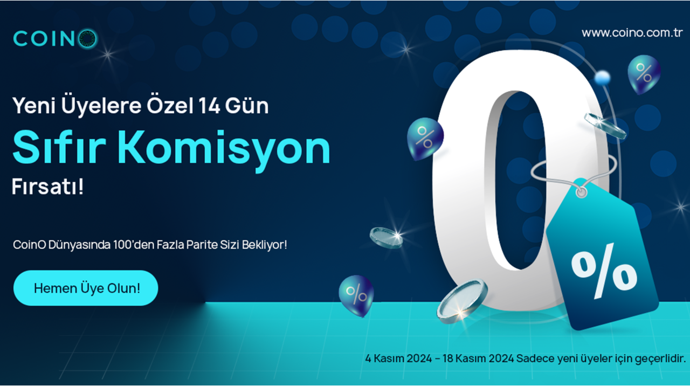 100’ü aşkın pariteyle işlem yapılan CoinO, 18 Kasım'a kadar yeni üyelerinden komisyon almayacak - Resim : 1