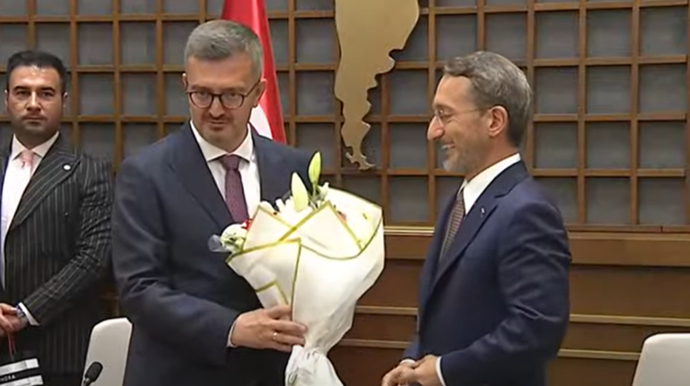Fahrettin Altun İletişim Başkanlığı görevini yeni başkan Burhanettin Duran'a devretti - Resim : 1