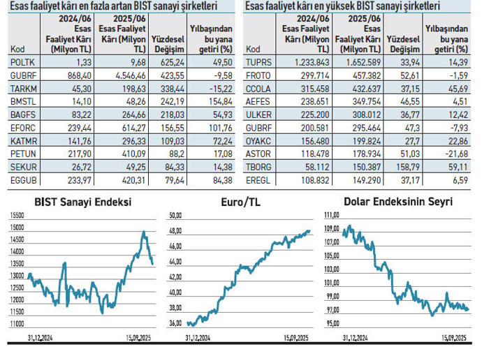 Net esas faaliyet kârını 2’ye katlayan 7 şirket var - Resim : 2