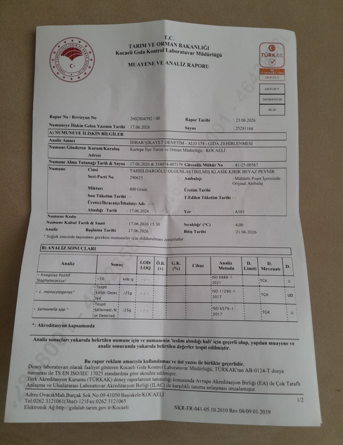 Tüm marketlerde satılan beyaz peynirde ölümcül bakteri bulundu: Sakın yemeyin! - Resim : 2