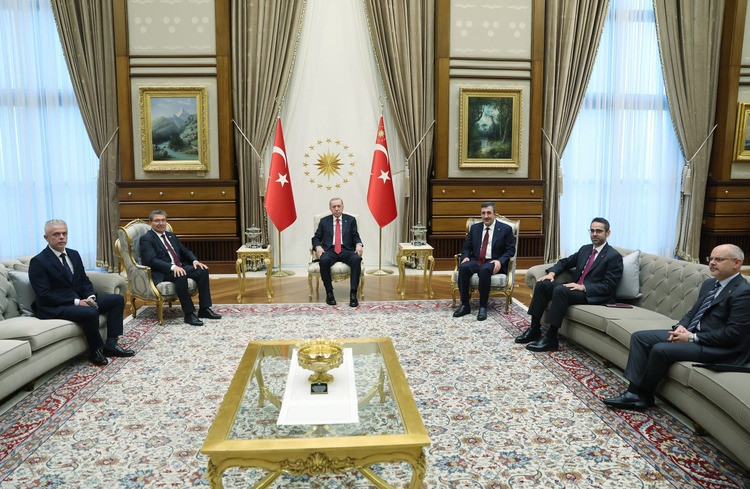 Cumhurbaşkanı Erdoğan, Ünal Üstel ile görüştü - Resim : 1