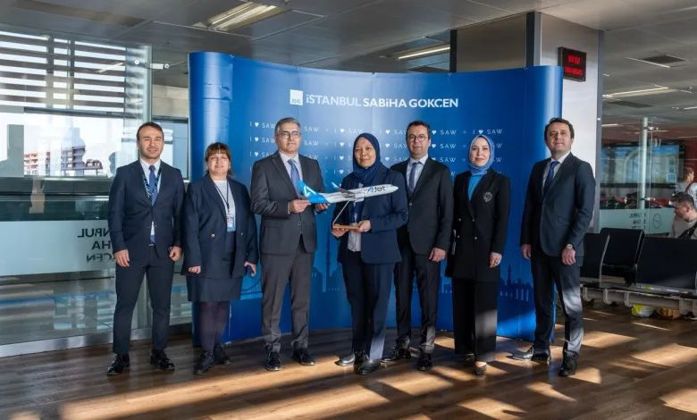 Sabiha Gökçen’de yeni yılın ilk hat açılışı Cezayir oldu - Resim : 1