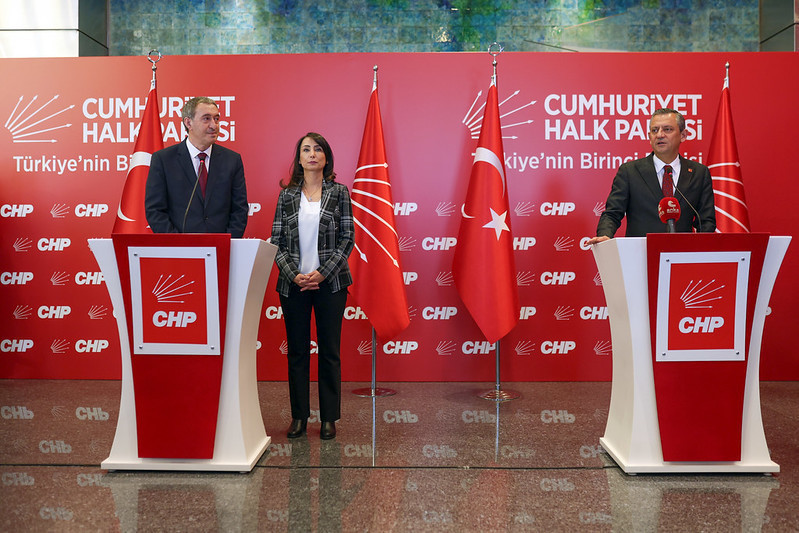 CHP ve DEM Parti'den ortak açıklama: Üzerimize düşeni yapmaya hazırız - Resim : 1