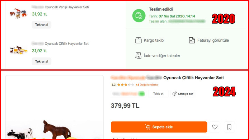 Enflasyon çocukların da hayallerini çaldı: Oyuncak fiyatları son 5 yılda 10 kat arttı - Resim : 1