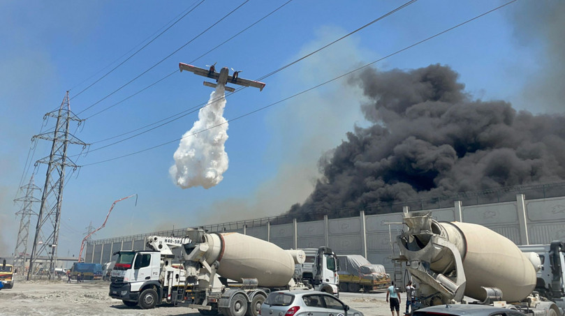 Aydın'da kağıt fabrikasındaki yangın işletmenin ikinci kısmına sıçradı - Resim : 1