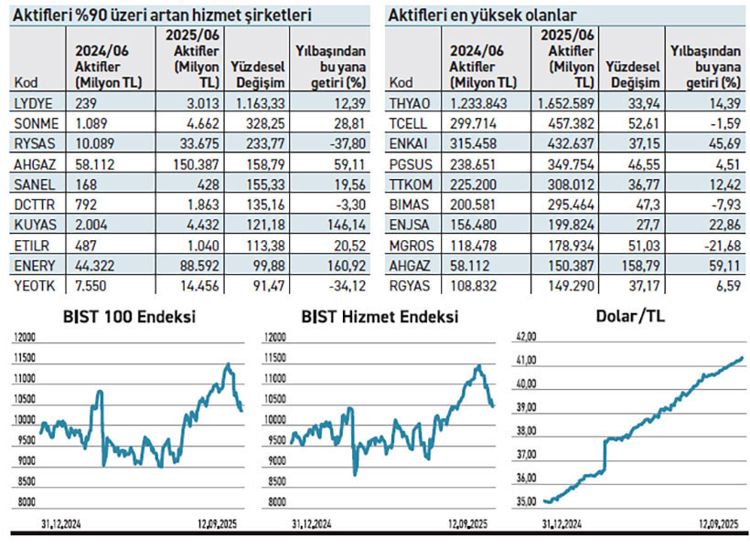 Hizmet alanındaki 8 şirket aktifini 2 kattan fazla artırdı - Resim : 2