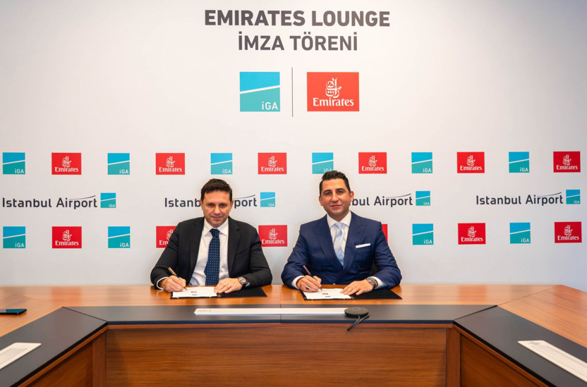 İGA ile Emirates iş birliği yaptı: Emirates dış hatlarda yolcu salonu açıyor - Resim : 1