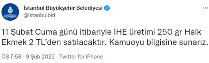 İstanbul’da halk ekmeğe zam - Resim : 1