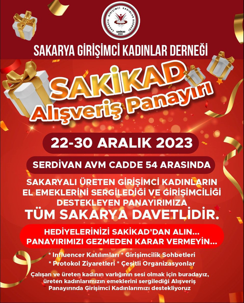 SAKİKAD alışveriş panayırı açılıyor - Resim : 1