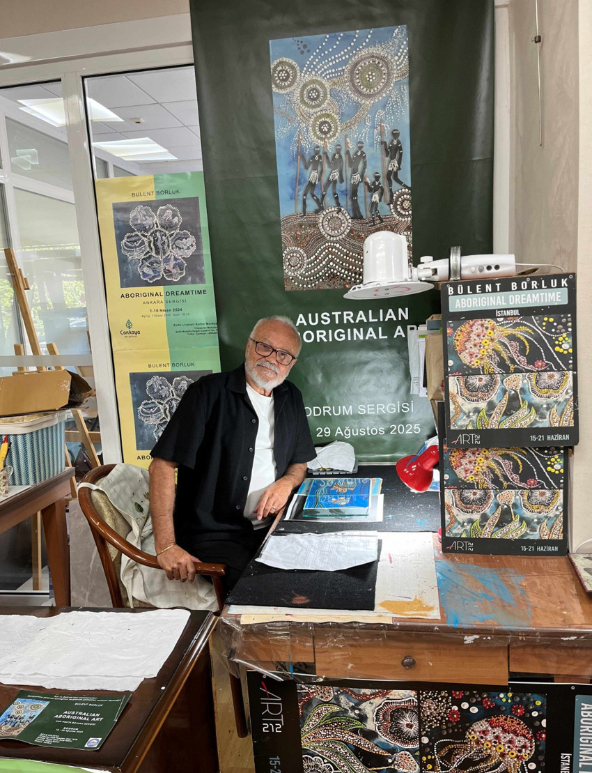 Ressam Bülent Borluk’tan Darüşşafaka Cemiyeti yararına sergi - Resim : 1