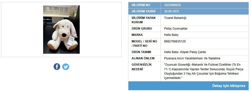 Ebeveynler dikkat! Bakanlık, bir oyuncağın satışını yasakladı - Resim : 1